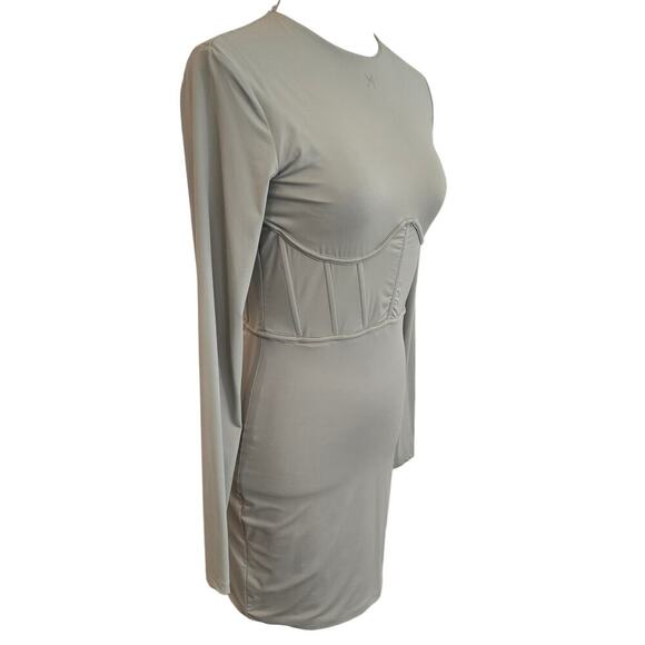 NWT Meshki Green Bodycon Corset Mini Dress Sz Small - Picture 3 of 8